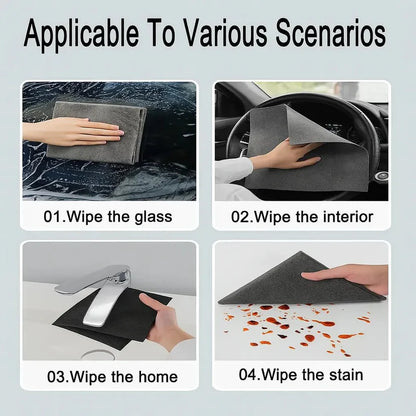 Multipurpose Reusable Lint-free Microfiber Cleaning Cloth